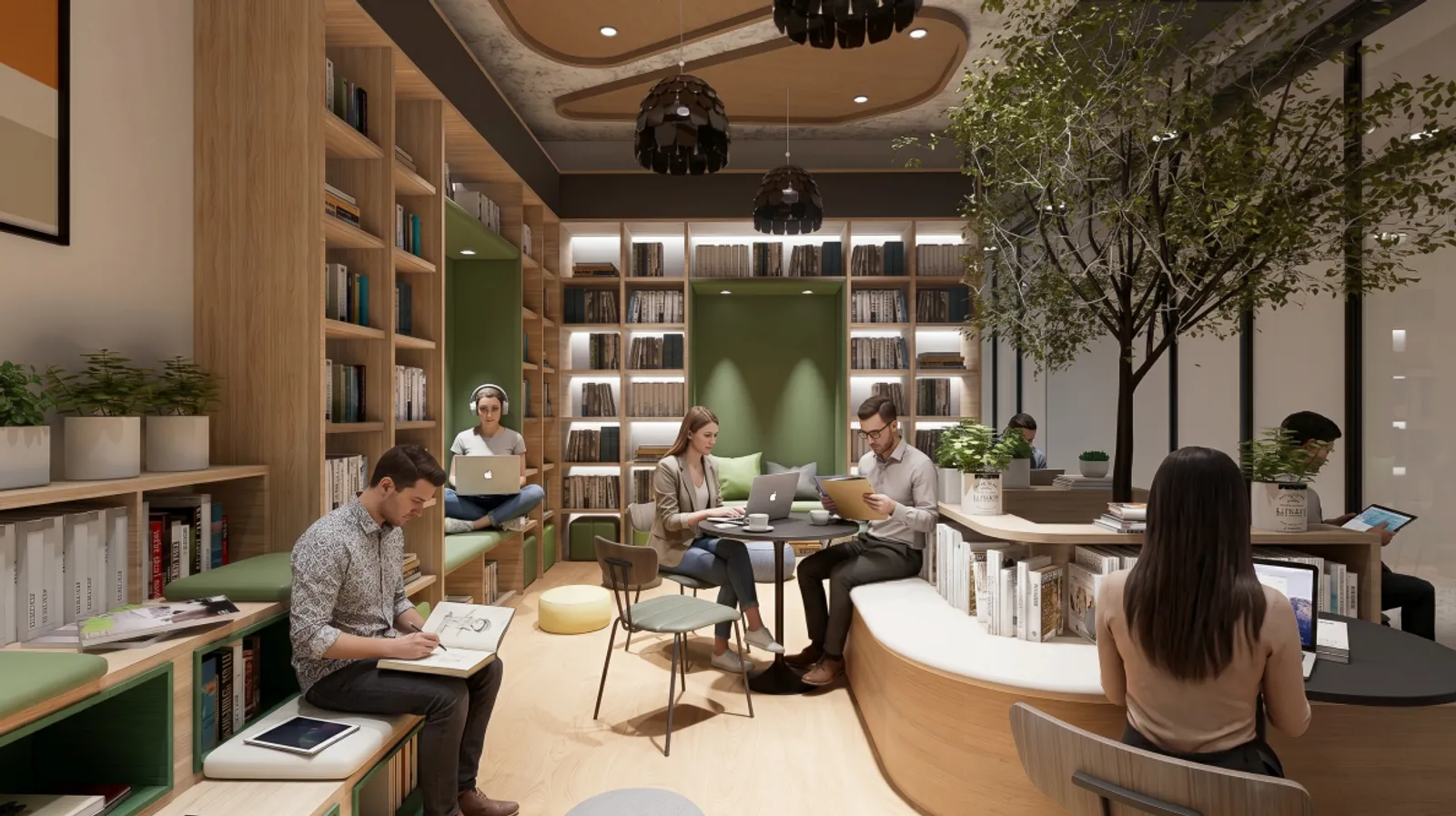 Espace coworking — Lotfi Promotion Mostaganem